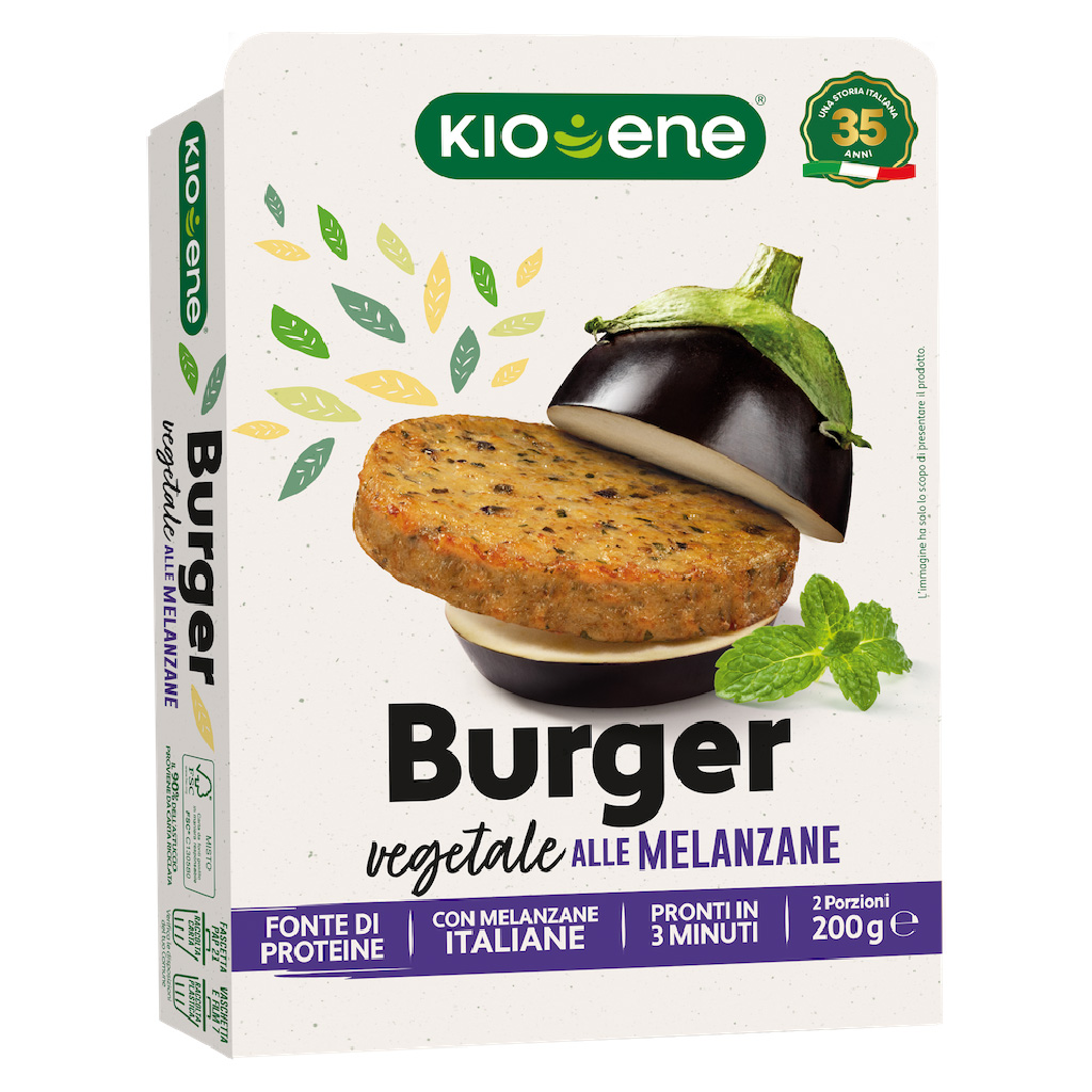 Mini burger vegetale agli spinaci - Kioene - 200 g
